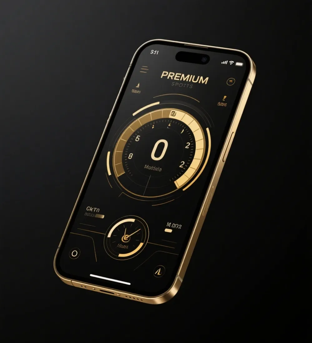 移动端赛事与账户访问界面展示